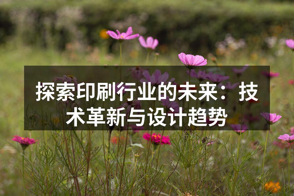 现代印刷技术展示